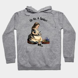 Oh No, A Spider! Little Miss Muffet Hoodie